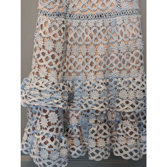 Women's Medium Dainty Hooligan Dress with Blue Lace - Picture 2 of 9